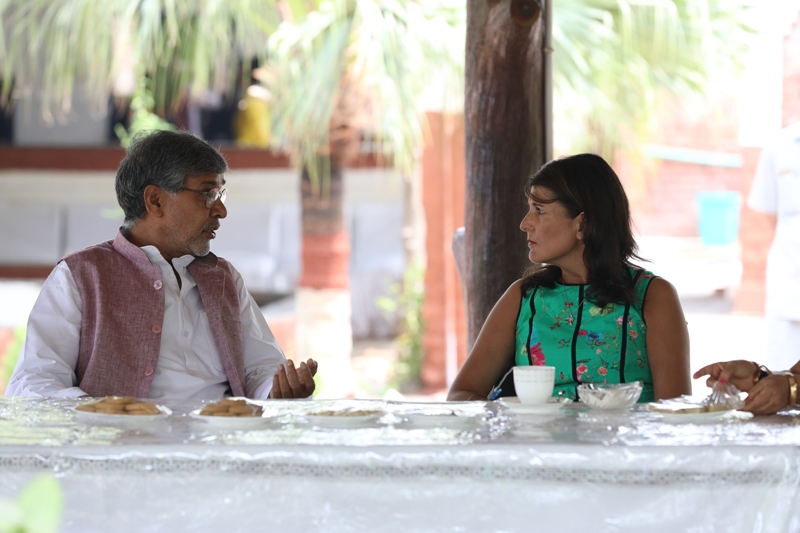 Nikki Haley met Nobel Laureate Mr. Kailash Satyarthi